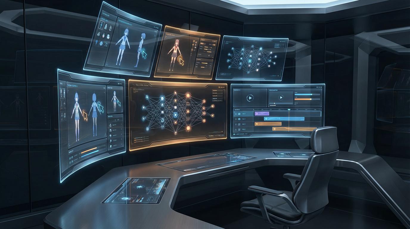 高清3D动漫AI动漫制作